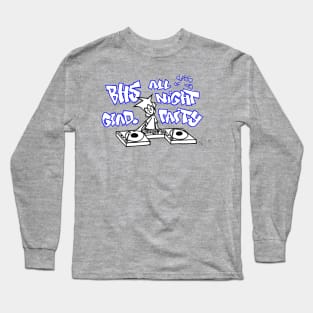 Published BHS 1995 All Night Grad Party Design Long Sleeve T-Shirt